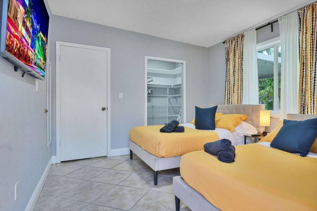 Escape Gameroom, Bar, Bbq, Spacious,King Bed, All Luxury Mattresses, Near Beach, 6 Blocks Away From Bars, Nite Clubs, Res, Shops Miami Exterior foto